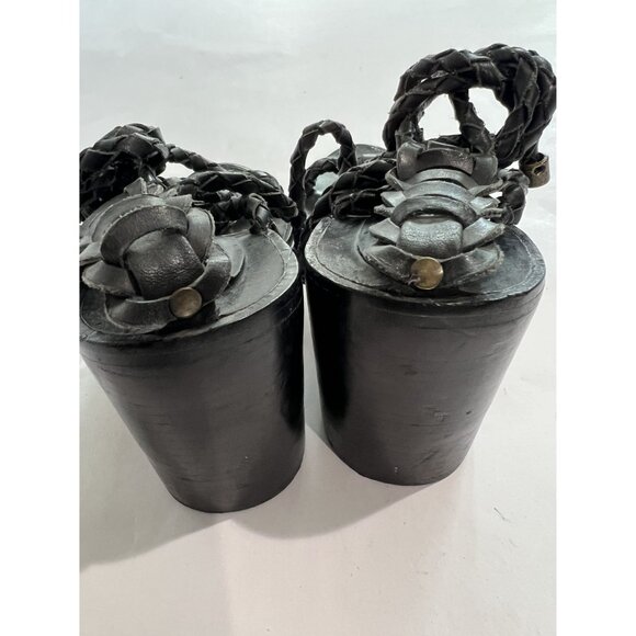 Zimmermann T-Strap Braided Sandals in Black - Picture 3 of 6